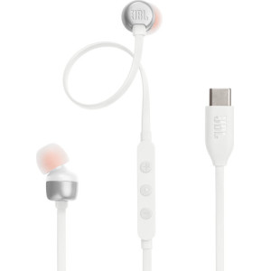 JBL Tune 310C Auscultadores Com fios Intra-auditivo Chamadas Música USB Type-C Branco