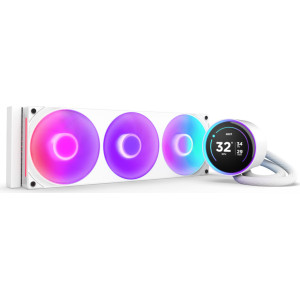 NZXT Kraken Elite 360 RGB Processador Refrigerador líquido all-in-one 12 cm Branco 1 unidade(s)