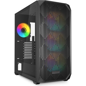 Sharkoon AK3 RGB Midi Tower Preto