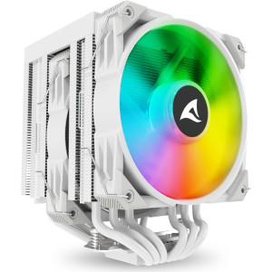 Sharkoon A60 RGB Processador Arrefecimento a ar 12 cm Branco 1 unidade(s)