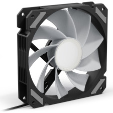 Sharkoon SHARK Mirror RGB PWM REVERSE Caixa de computador Ventoinha 12 cm Preto 1 unidade(s)