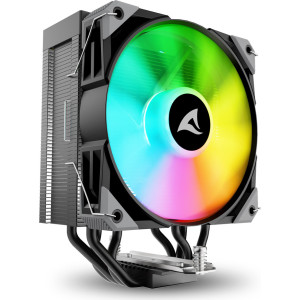 Sharkoon A40 RGB Processador Arrefecimento a ar 12 cm Preto 1 unidade(s)
