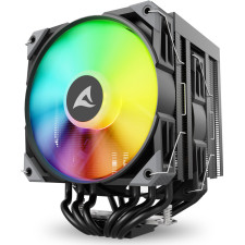 Sharkoon A60 RGB Processador Arrefecimento a ar 12 cm Preto 1 unidade(s)