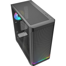 Sharkoon AK4W RGB Strip Midi Tower Preto