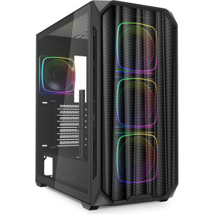 Sharkoon AK5M RGB Midi Tower Preto