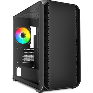 Sharkoon MK2 RGB Micro Tower Preto