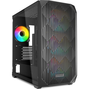 Sharkoon MK3 RGB Micro Tower Preto