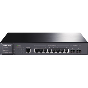 TP-Link TL-SG3210 Gerido L2 Gigabit Ethernet (10 100 1000) 1U Preto
