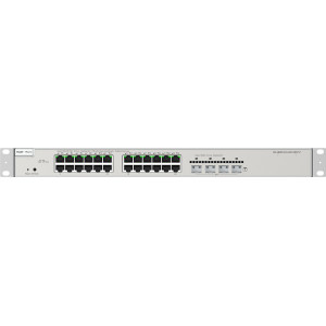 Ruijie Networks RG-NBS5200-24GT4XS-P switch de rede Gerido L3 Gigabit Ethernet (10 100 1000) Power over Ethernet (PoE) Cinzento