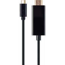 Gembird A-CM-HDMIM-01 adaptador de cabo de vídeo 2 m USB Type-C HDMI Preto