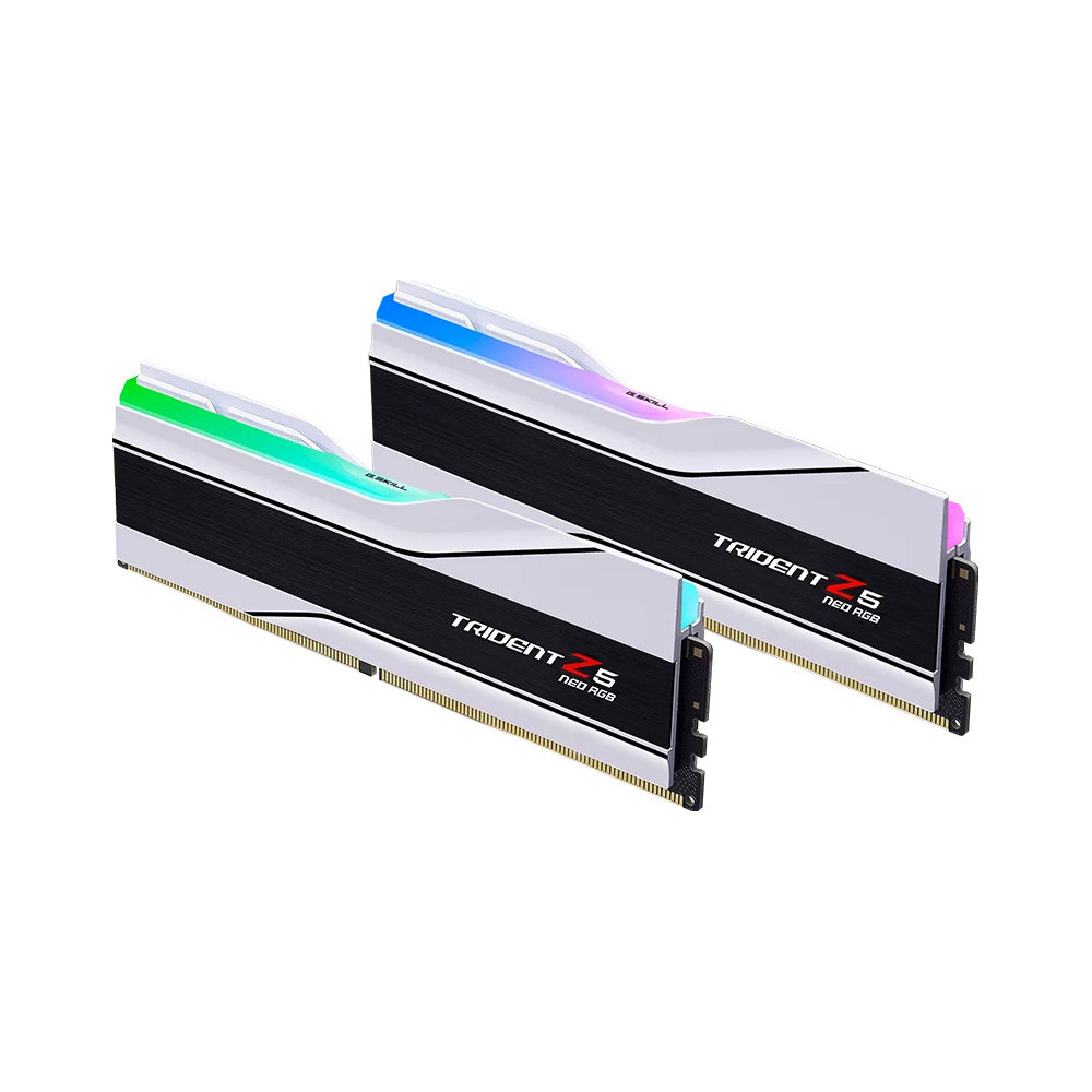 G.Skill Trident Z5 Neo RGB F5-6400J3039G16GX2-TZ5NRW módulo de memória 32 GB 2 x 16 GB DDR5 6400 MHz G.Skill Trident Z5 Neo RGB F5-6400J3039G16GX2-TZ5NRW módulo de memória 32 GB 2 x 16 GB DDR5 6400 MHz