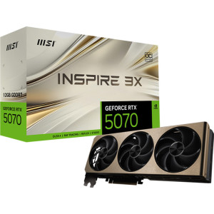 MSI GeForce RTX 5070 12G INSPIRE 3X OC NVIDIA 12 GB GDDR7