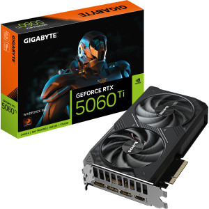 GIGABYTE GeForce RTX 5060 Ti WINDFORCE 16G NVIDIA 16 GB GDDR7