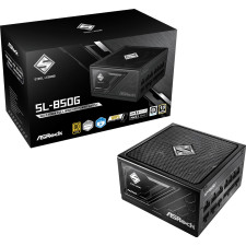 Asrock SL-850G Steel Legend fonte de alimentação 850 W 20+4 pin ATX ATX Preto
