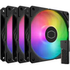 Cooler Master SickleFlow Edge 120 ARGB 3-Pack Fan Kit Caixa de computador Ventoinha 12 cm Preto 1 unidade(s)