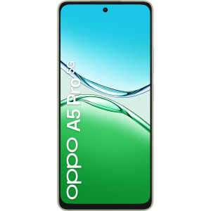 OPPO A5 Pro 5G 16,9 cm (6.67") Dual SIM Android 15 USB Type-C 8 GB 256 GB 5800 mAh Verde, Azeitona