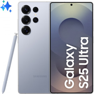 Samsung Galaxy S25 Ultra 17,5 cm (6.9") Dual SIM Android 15 5G USB Type-C 12 GB 512 GB 5000 mAh Azul, Prateado, Titânio
