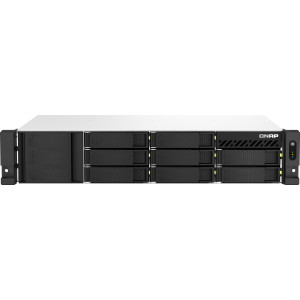 QNAP TS-873AeU-RP NAS Rack (2U) Ryzen Embedded V1500B 4 GB DDR4 0 TB QuTS hero Preto