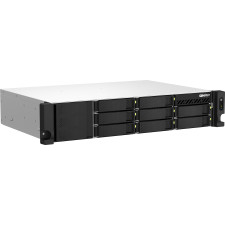 QNAP TS-873AeU-RP NAS Rack (2U) Ryzen Embedded V1500B 4 GB DDR4 0 TB QuTS hero Preto