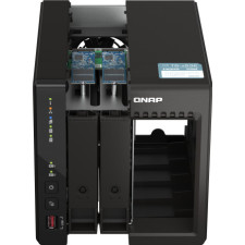 QNAP TS-253E NAS Tower Intel® Celeron® J6412 8 GB 0 TB QNAP QTS Preto