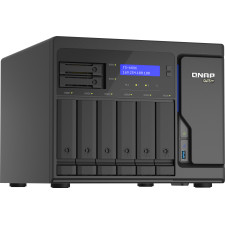 QNAP TS-h886 NAS Tower Intel® Xeon® D D-1602 8 GB DDR4 0 TB QuTS hero Preto