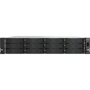 QNAP TS-H1277AXU-RP NAS Rack (2U) AMD Ryzen™ 5 16 GB DDR5 0 TB QuTS hero Preto