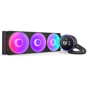 NZXT Kraken Elite 360 RGB Processador Refrigerador líquido all-in-one 12 cm Preto 1 unidade(s)