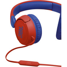 JBL JR310 Auscultadores Com fios Fita de cabeça Música Vermelho