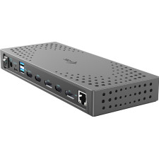 i-tec CATRIPLE4KDOCKPD2 base & duplicador de portas Com fios USB 3.2 Gen 2 (3.1 Gen 2) Type-C Cinzento