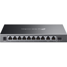 TP-Link Omada ES210GMP switch de rede Gerido Gigabit Ethernet (10 100 1000) Power over Ethernet (PoE) Preto