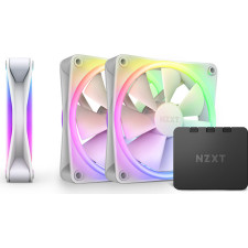 NZXT F120 RGB DUO Triple Pack Caixa de computador Ventoinha 12 cm Branco 3 unidade(s)