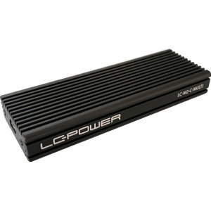 LC-Power LC-M2-C-MULTI Caixa para Discos Rígidos Compartimento SSD Preto M.2