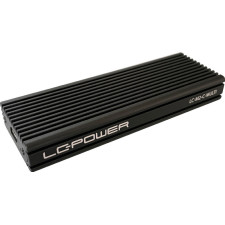 LC-Power LC-M2-C-MULTI Caixa para Discos Rígidos Compartimento SSD Preto M.2