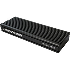 LC-Power LC-M2-C-MULTI Caixa para Discos Rígidos Compartimento SSD Preto M.2