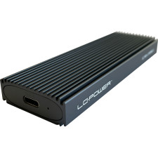 LC-Power LC-M2-C-NVME-3 Caixa para Discos Rígidos Compartimento SSD Preto M.2