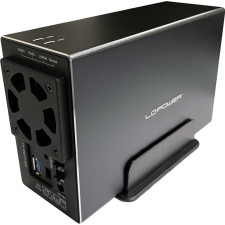 LC-Power LC-35U3-RAID-2 Caixa para Discos Rígidos Caixa de disco rígido Preto 3.5"
