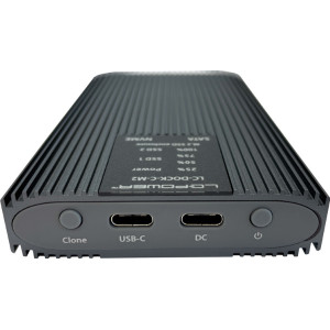 LC-Power LC-DOCK-C-M2 Caixa para Discos Rígidos Compartimento SSD Antracite M.2