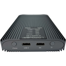 LC-Power LC-DOCK-C-M2 Caixa para Discos Rígidos Compartimento SSD Antracite M.2