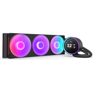 NZXT Kraken Elite 420 RGB Processador Refrigerador líquido all-in-one 14 cm Preto 1 unidade(s)