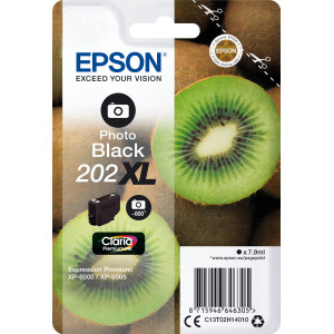 Epson Kiwi 202XL tinteiro 1 unidade(s) Original Rendimento alto (XL) Foto preto