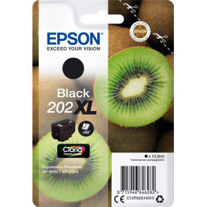 Epson Kiwi 202XL tinteiro 1 unidade(s) Original Rendimento alto (XL) Preto