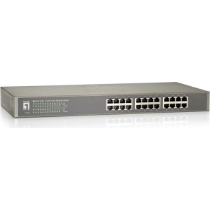 LevelOne FSW-2450 switch de rede Não-gerido Fast Ethernet (10 100) Preto
