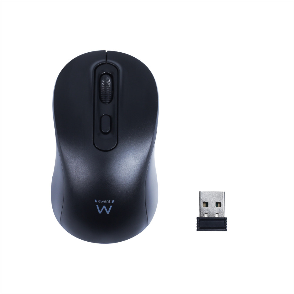 Ewent Rato sem fios 2.4GHz USB-A com botões silenciosos Ewent Rato sem fios 2.4GHz USB-A com botões silenciosos