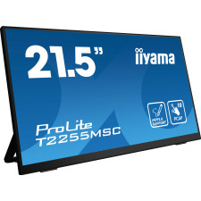iiyama ProLite T2255MSC-B1 monitor de ecrã 54,6 cm (21.5") 1920 x 1080 pixels Full HD LCD Ecrã táctil Preto