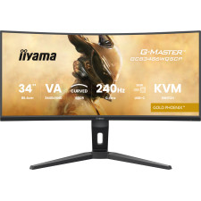 iiyama G-MASTER GCB3486WQSCP-B1 monitor de ecrã 86,4 cm (34") 1440 x 3440 pixels 4K Ultra HD Preto