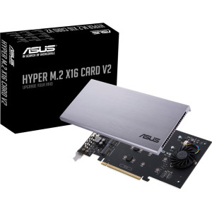 ASUS HYPER M.2 X16 CARD V2 placa adaptador de interface Interno
