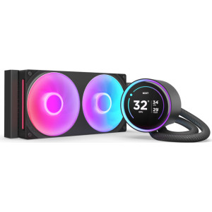 NZXT Kraken Elite 240 RGB Processador Refrigerador líquido all-in-one 12 cm Preto 1 unidade(s)