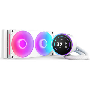 NZXT Kraken Elite 240 RGB Processador Refrigerador líquido all-in-one 12 cm Branco 1 unidade(s)
