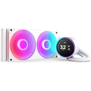 NZXT Kraken Elite 280 RGB Processador Refrigerador líquido all-in-one 14 cm Branco 1 unidade(s)