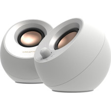 Creative Labs Pebble V3 Branco Com fios e sem fios 10 W